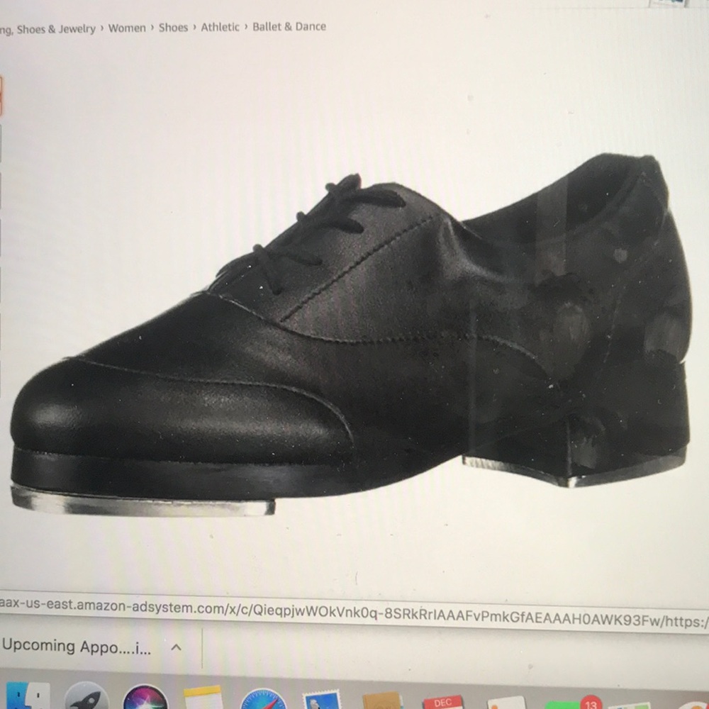Leo’s women’s ultra tap dance shoe black